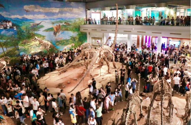 创新高！超18.8万人次走进恐龙馆，争相领略恐龙风采